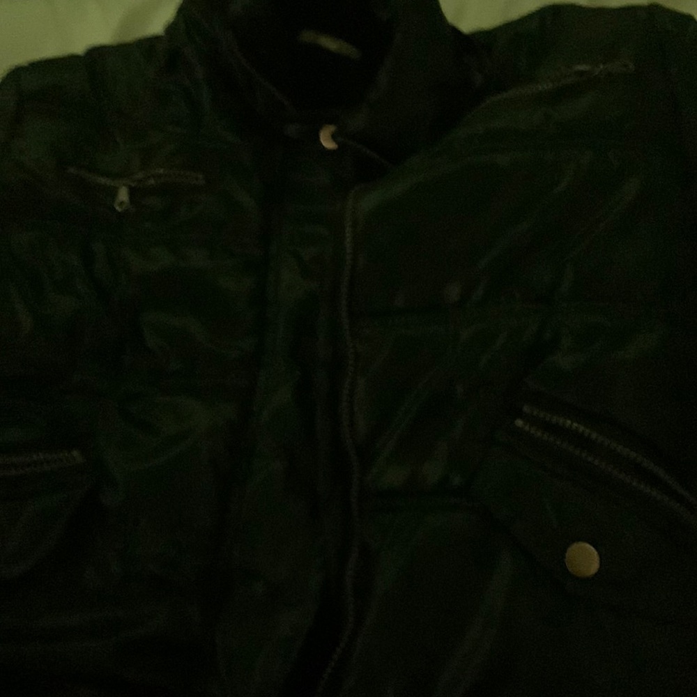 puffy black jacket